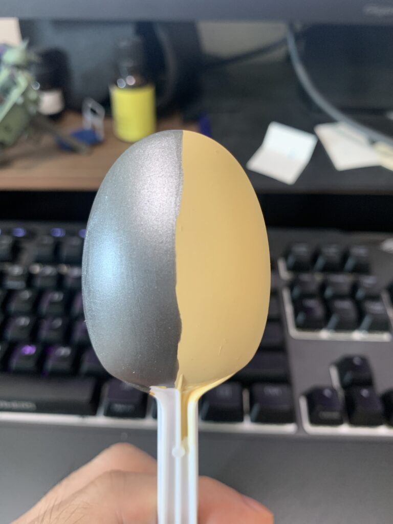 重ね塗り隠ぺい力
