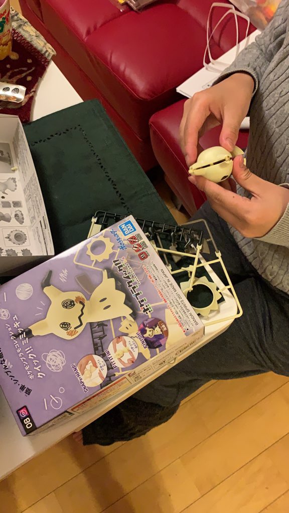 10分くらいで作れる簡単プラモ