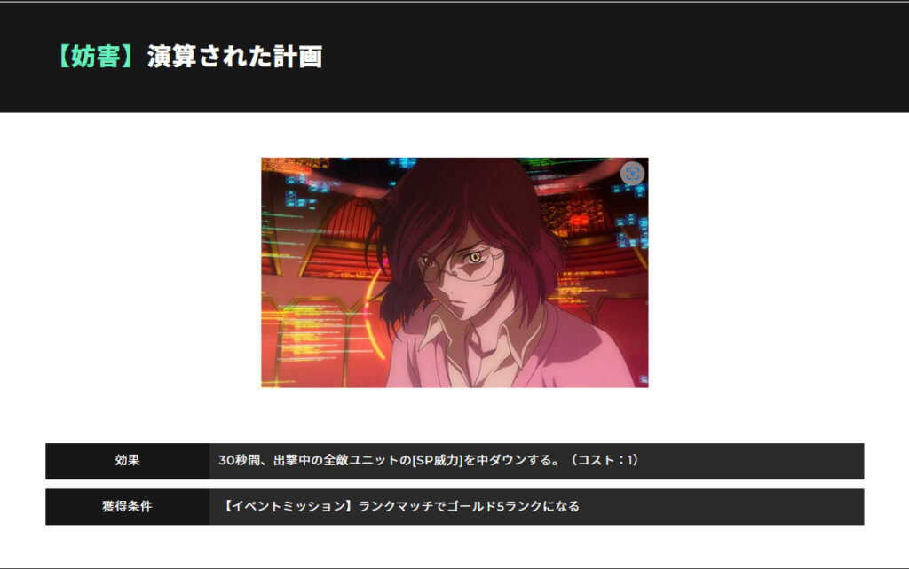 演算された計画