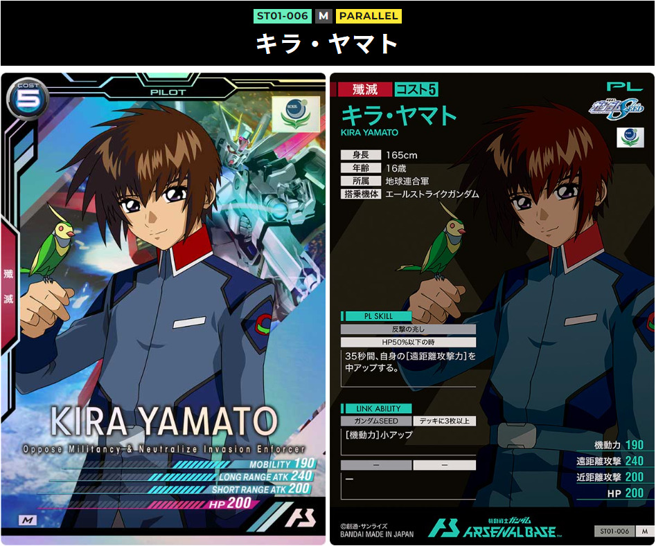 キラヤマト　Mレア