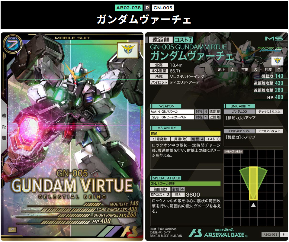 アーセナルベースガンダムヴァーチェ