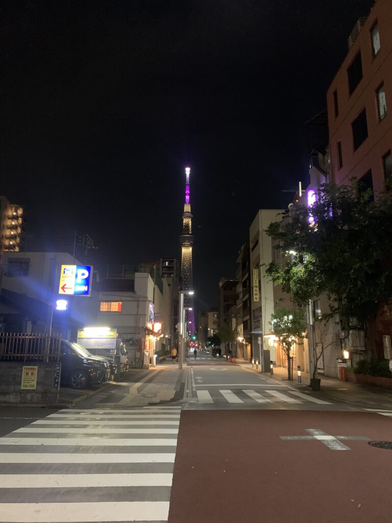 スカイツリーも近い