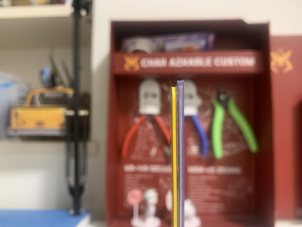 厚み比較　カラーローダー