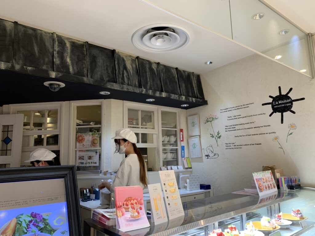 お洒落なカフェです