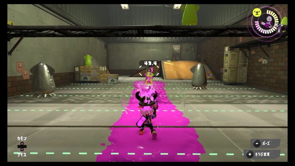 スプラトゥーン3　.９６ガロン　射程距離