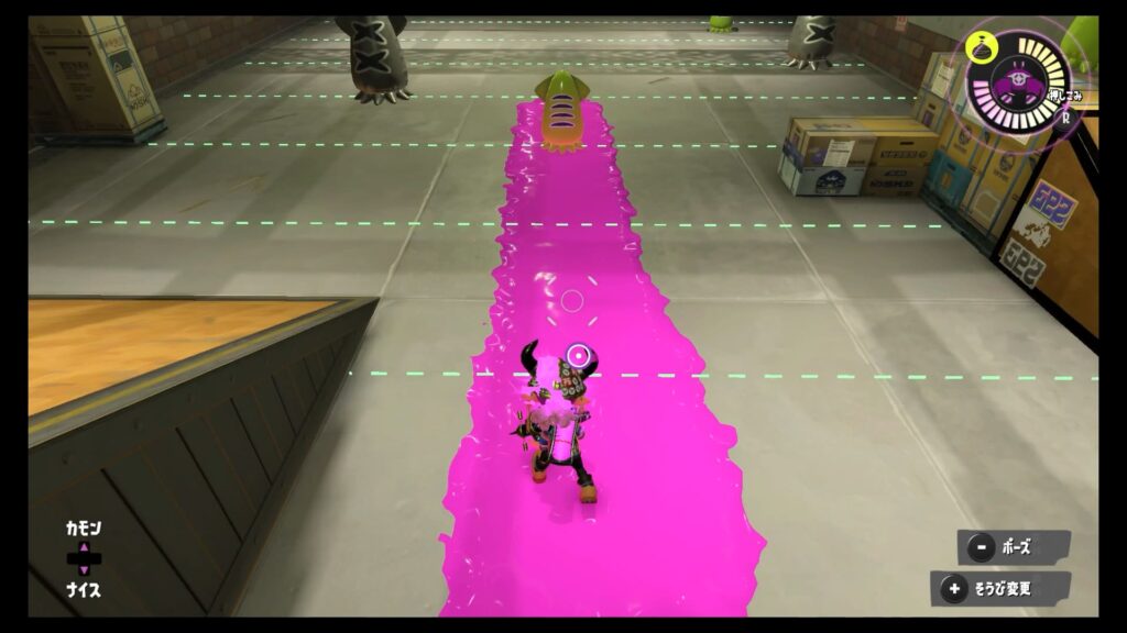スプラトゥーン3　シャープマーカー　射程距離