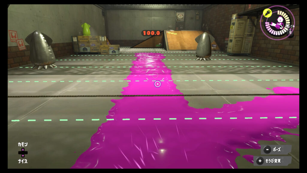 スプラトゥーン3　ジェットスイーパー　射程距離