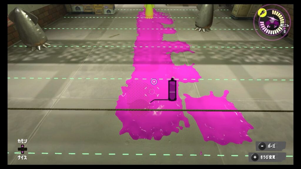 スプラトゥーン3　プライムシューター　射程距離