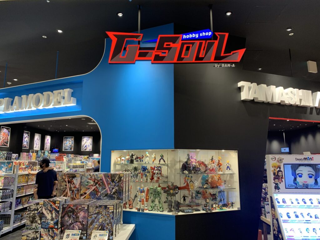 沖縄随一のガンプラの品揃え