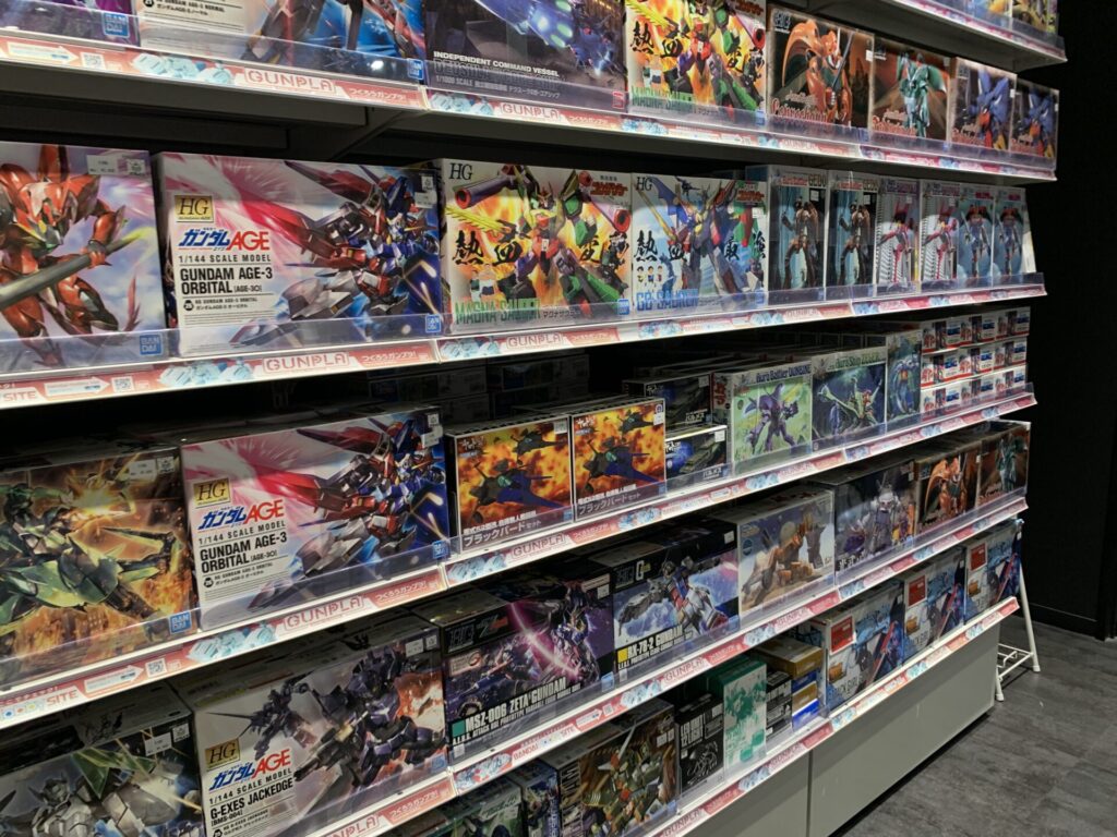 ガンダムAGEシリーズのプラモデル