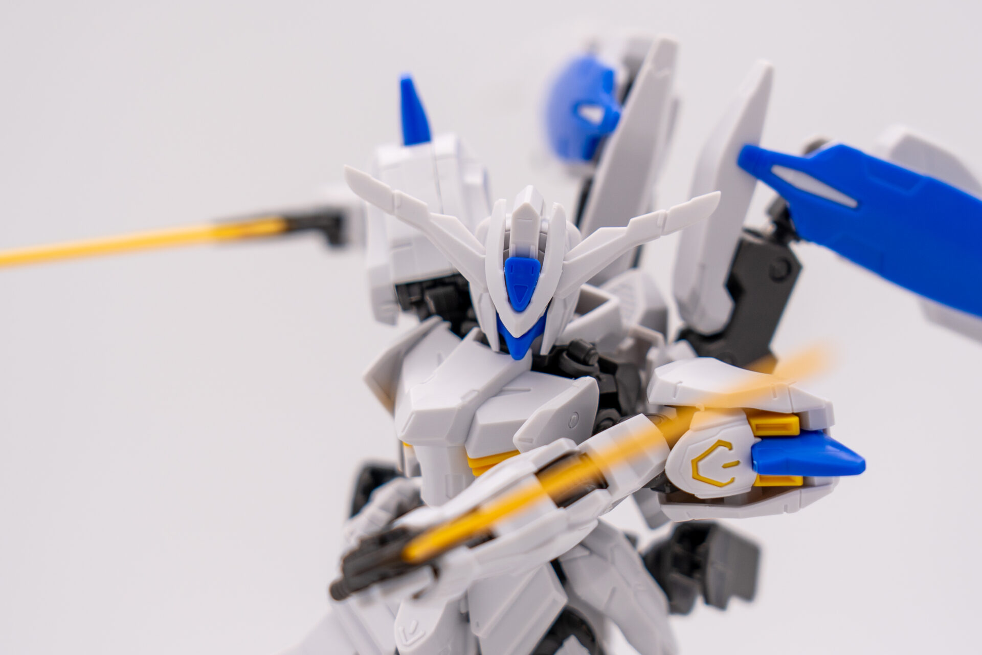 HGガンダムバエル　素組レビュー　アップ