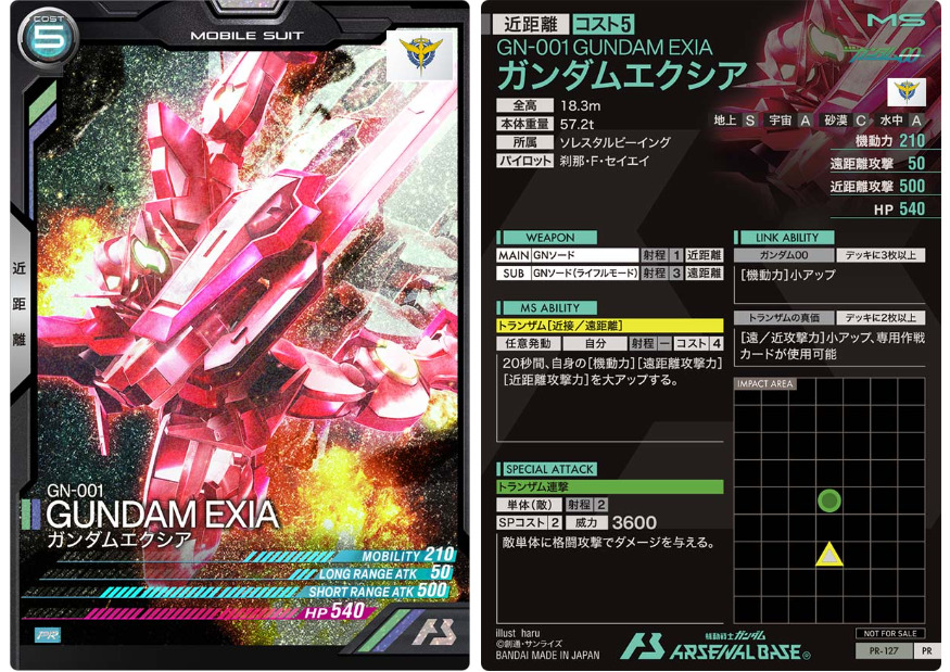 エクシア　PR