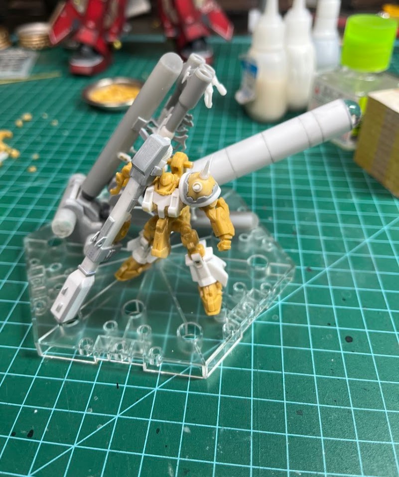 サイコザクっぽさが出てきた感じがします。