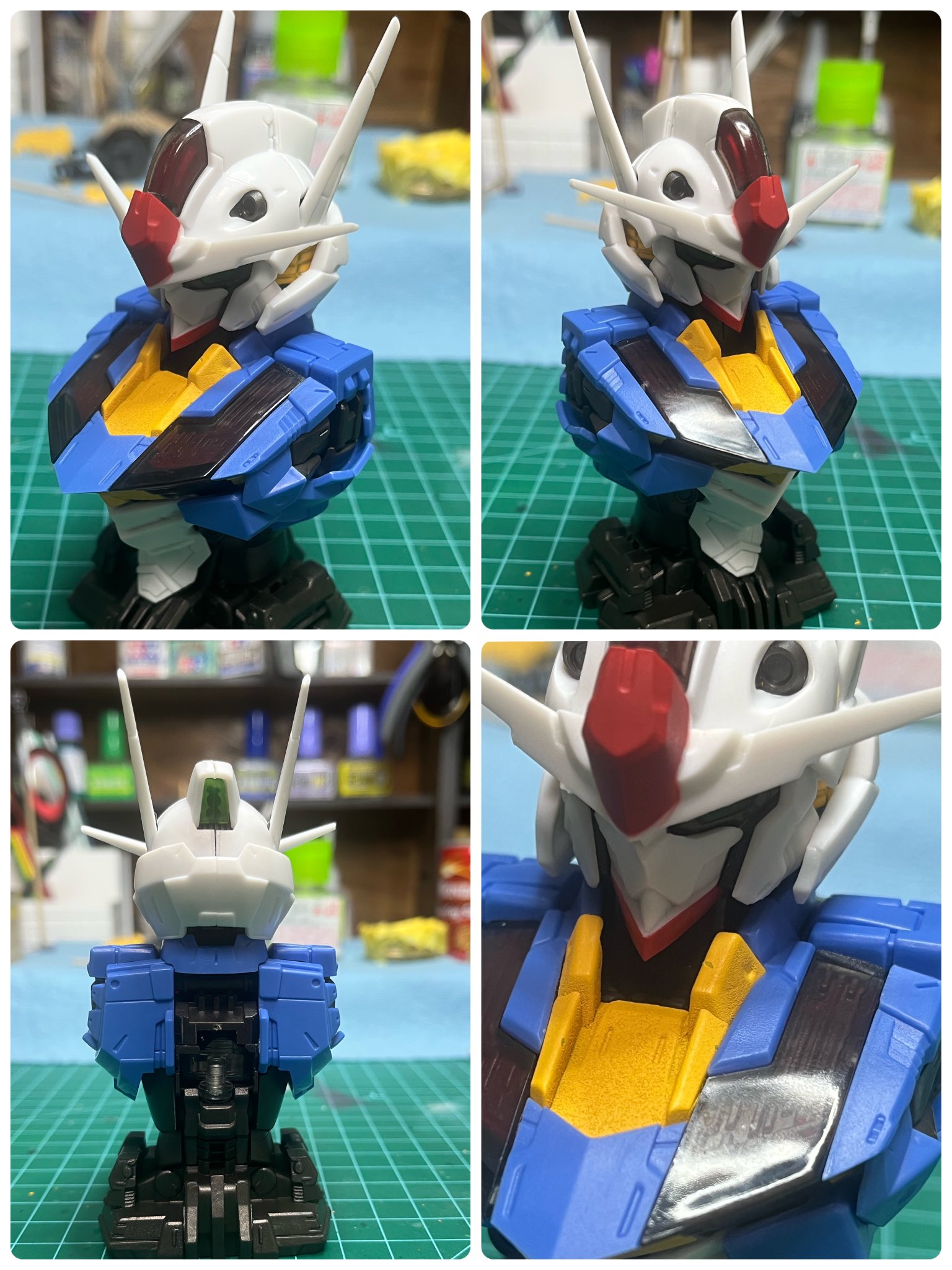 エアリアルの胸像素組