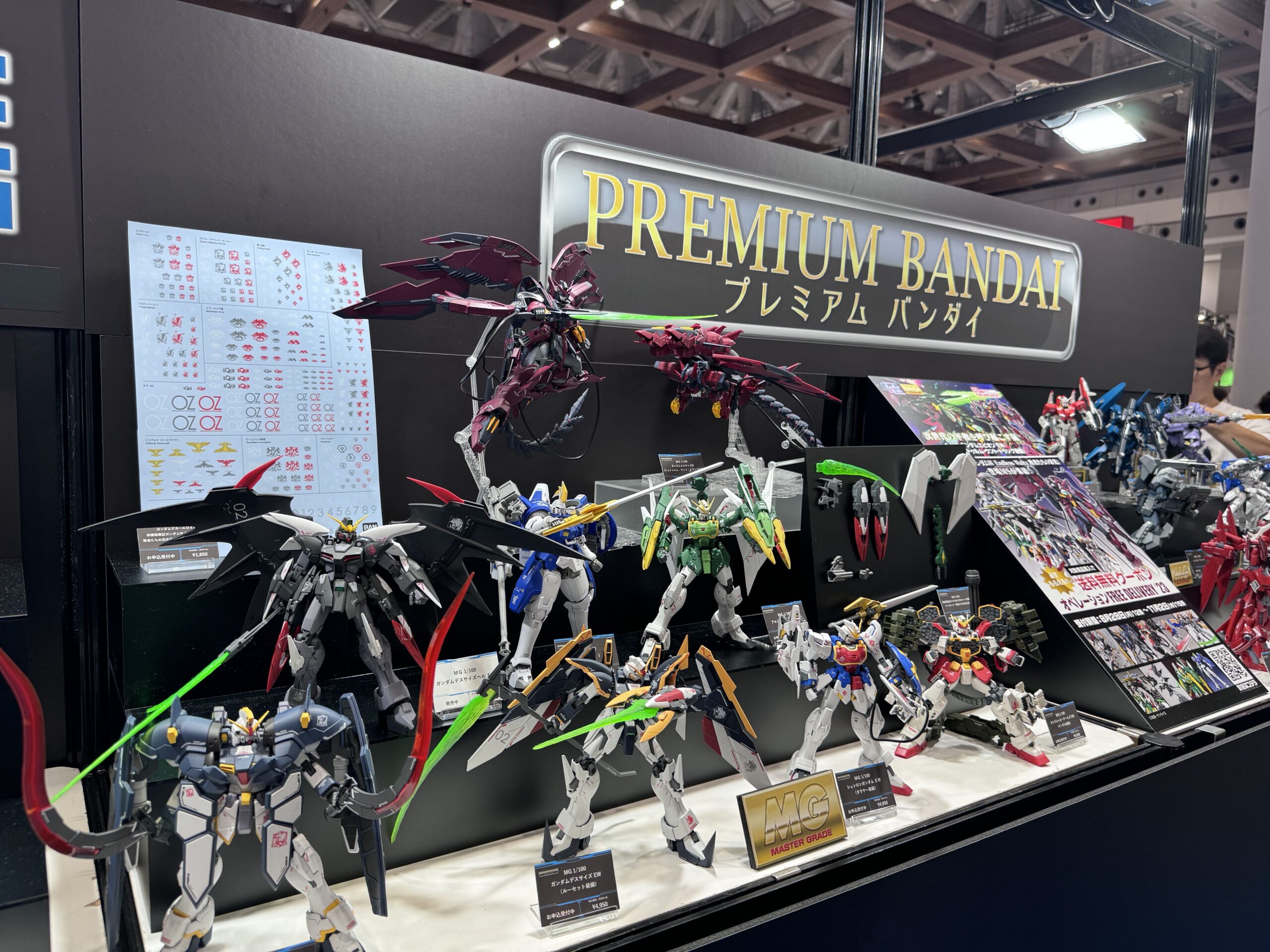 プレミアムバンダイには多数のかっこいいプラモが登場
