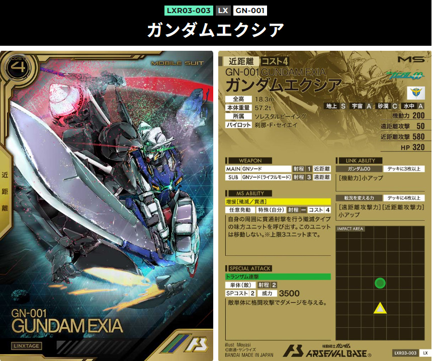 ガンダムエクシア
