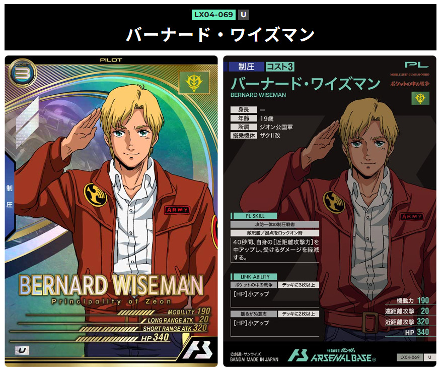バーナード・ワイズマン　アーセナルベース